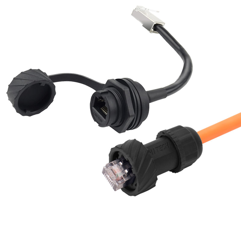 lshitech���˺��ղ�ͷ�źŴ���RJ45�����ӳ���ͷ8p����ֱͨ��ˮ��������